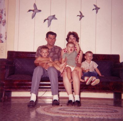 Woolley family in Jennings, Louisiana, on July 5, 1963.